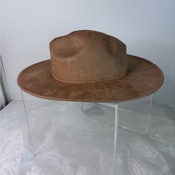 Pro Celia
Big Wide Brim Fedora Hat Women’s Large Felt Panama Rancher Hat No Band - Picture 2 of 8